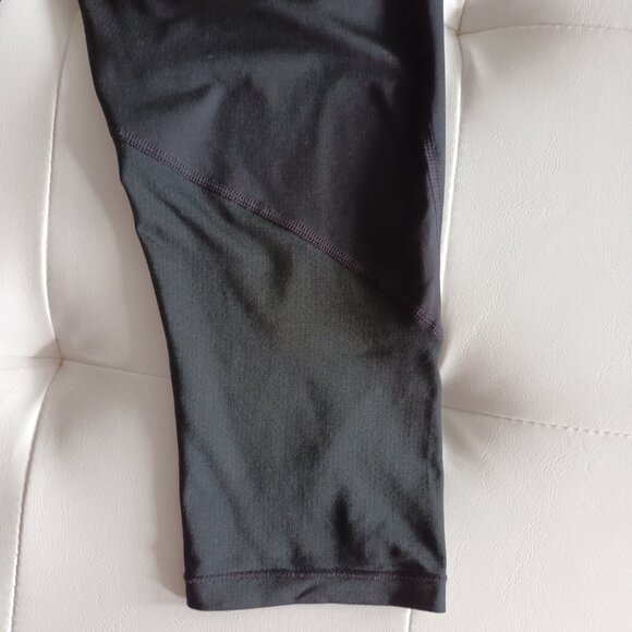 Nike Pro Girls' Dri-FIT 3/4 Length Capri Leggings Black Size L - Picture 6 of 8